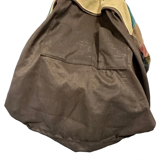 Manjianghong Striped Canvas Tote Bag - Picture 8 of 9